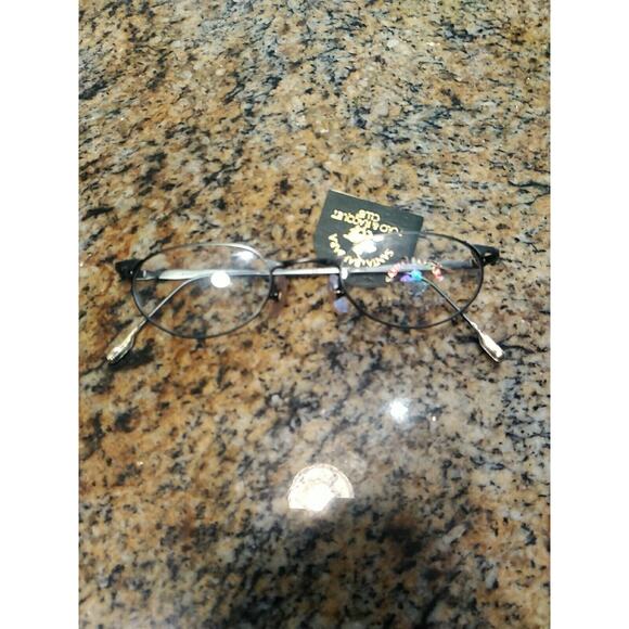 SANTA BARBARA POLO COL C26 Silver Oval Metal Frame Eyeglasses Japan - Picture 11 of 12